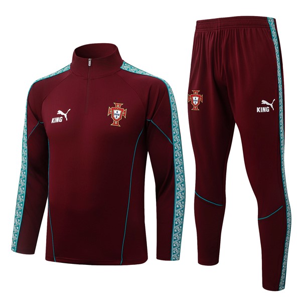 Sudadera De Training Portugal 2026 2027 Rojo 2